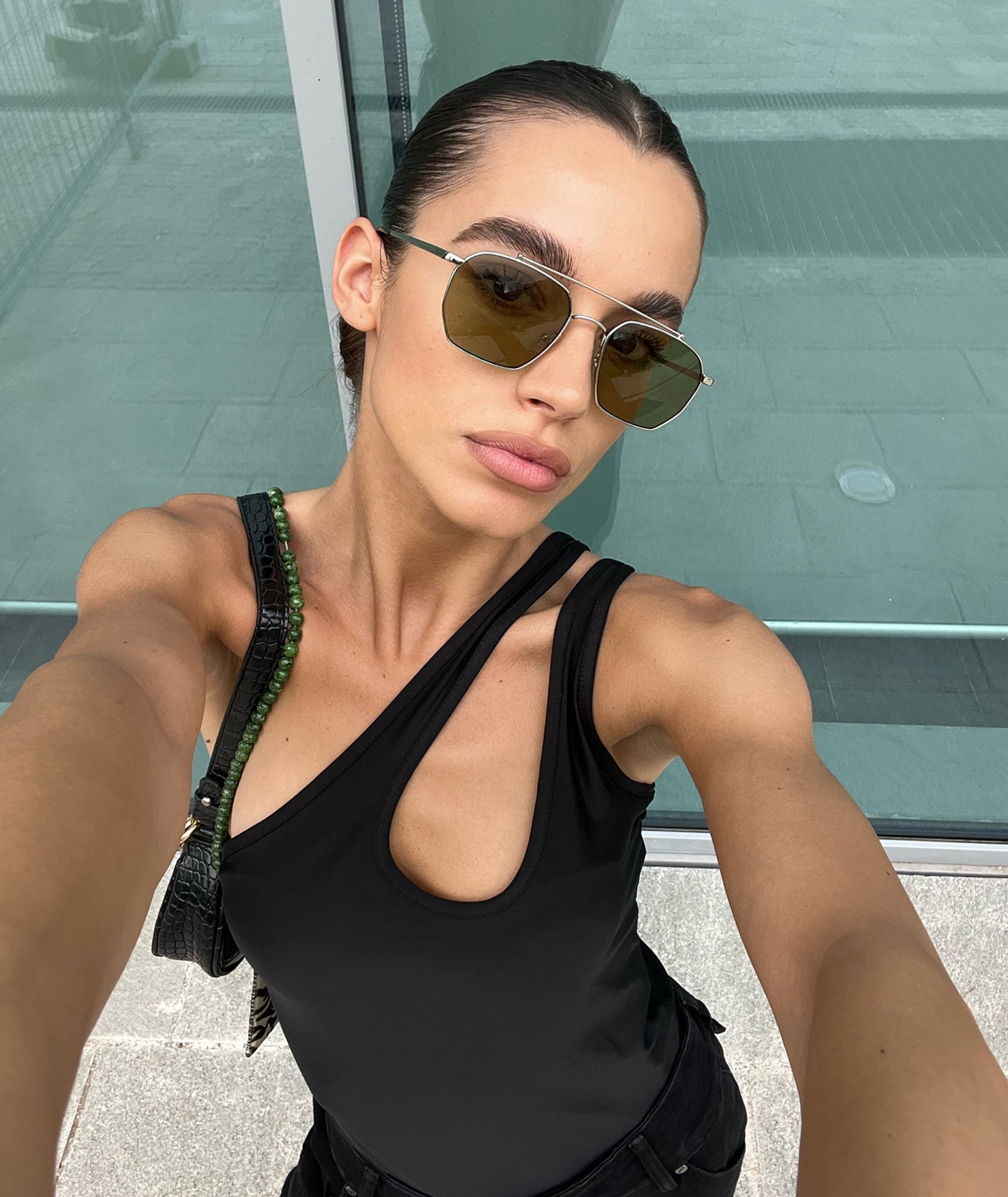 Bowie - Silver/Khaki